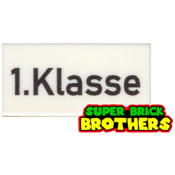 1. Klasse Schild