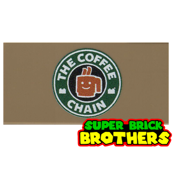 The Coffee Chain Werbung Groß Dark Tan