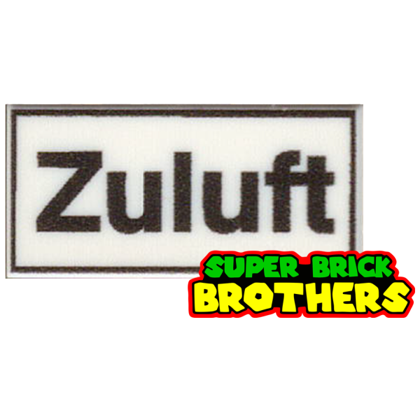 Schild "Zuluft"