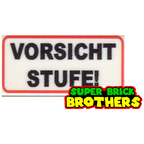 Vorsicht Stufe (german)