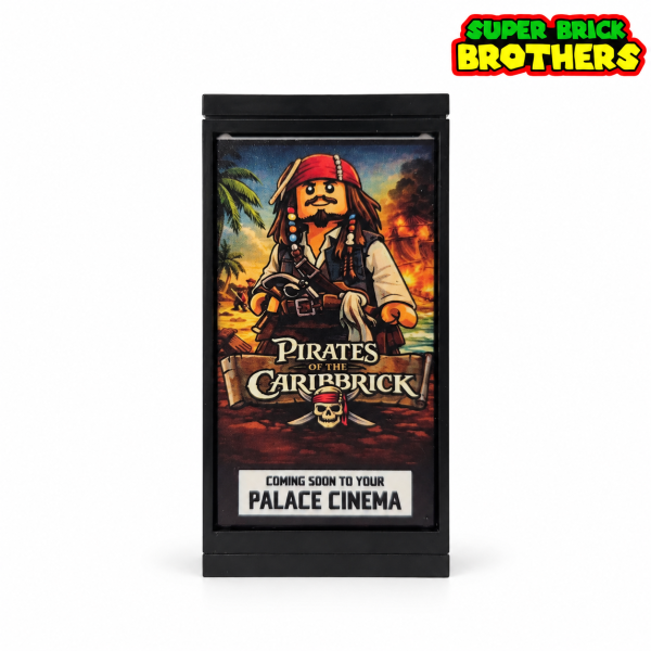 Pirats of the Caribbrick Plakat